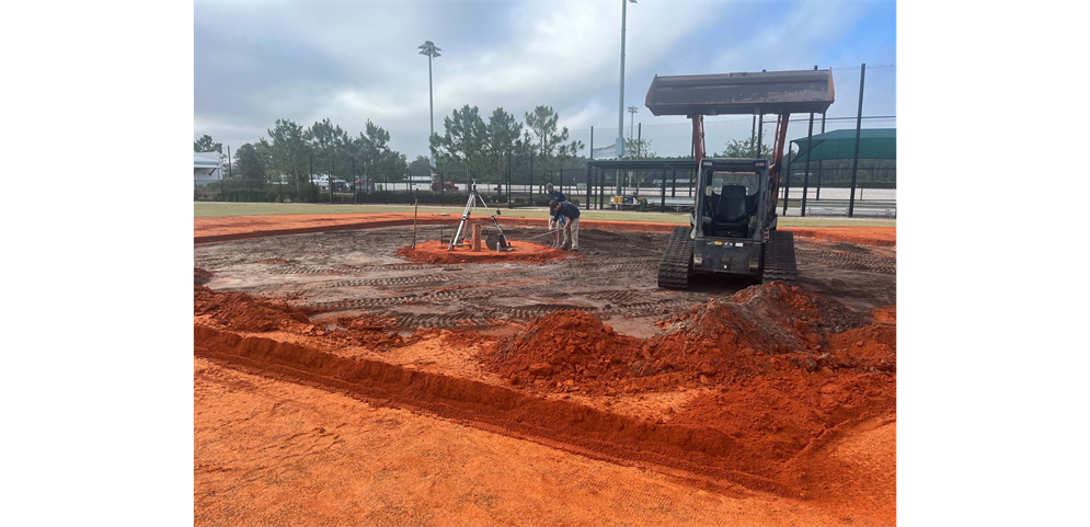 New Baseball Field Progress!
