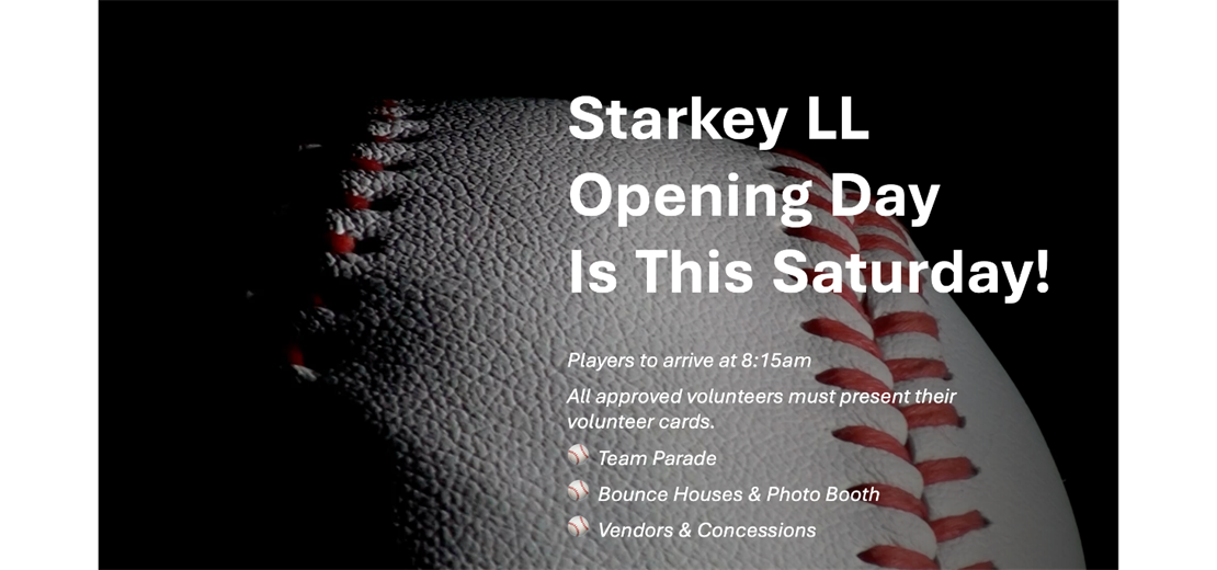 Spring '26 Opening Day: 2/26