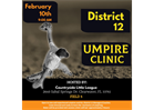 District 12 Umpire Clinic
